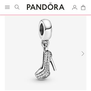 Pandora stiletto charm